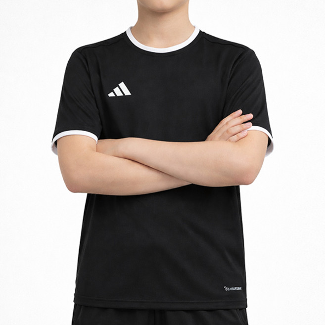 아디다스 엔트라다 26 저지 유소년용 운동 러닝 축구 트레이닝 반팔 저지 티셔츠