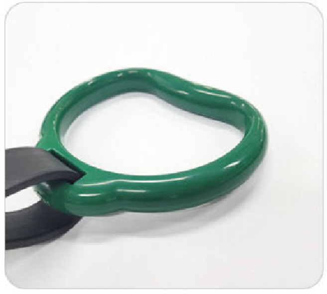 버스 지하철 손잡이 노인 차량 카니발 아동 보조 손잡이, 초록, 1개