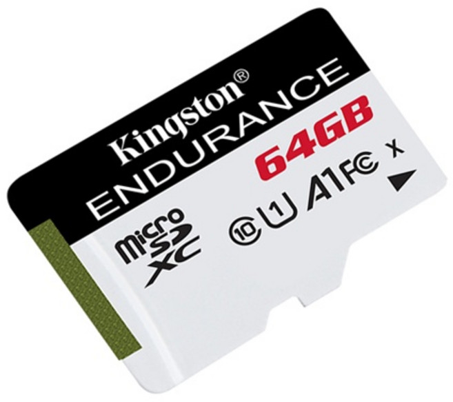 金士頓 HIGH ENDURANCE microSD A1 U1 高耐用記憶卡 行車記錄器 監視器專用, 1個, 64G, 64GB