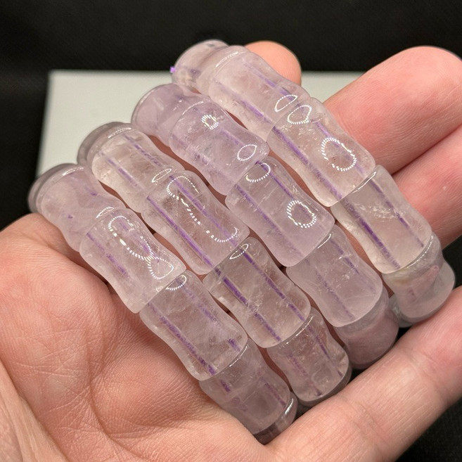 牛老爹 薰衣草紫水晶 手排 竹節款