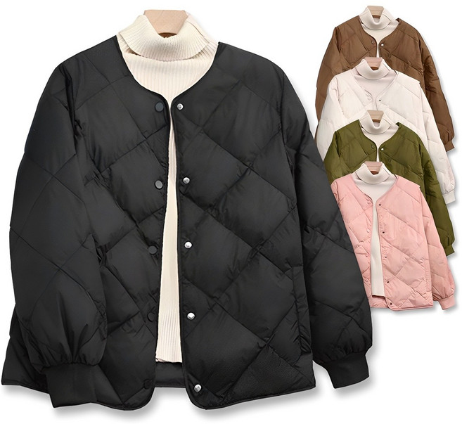 이더커머스 남성용 겨울 숏 패딩 점퍼