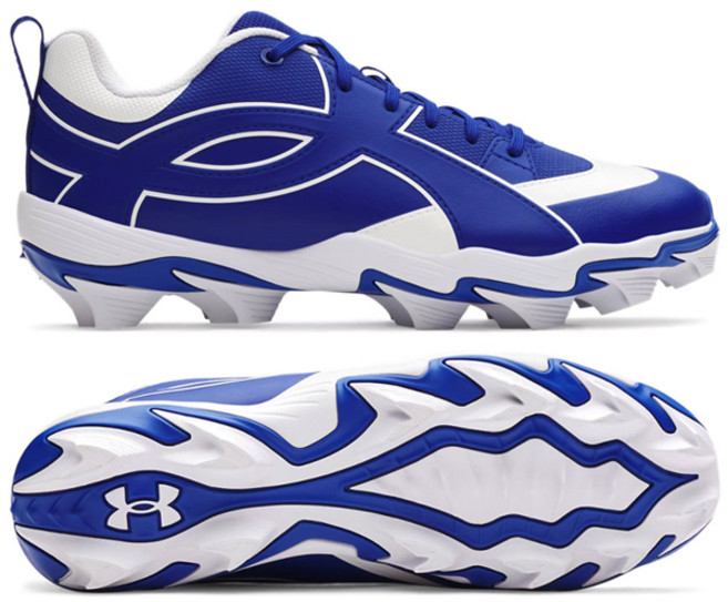 언더아머 리드오프 포인트 야구화 6010138-400 (블루)