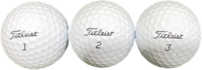 타이틀리스트 A+급30알 골프 로스트볼, 흰색, 1개입, 30개