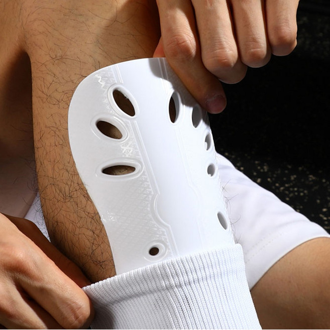 성인 남자 여자 유소년 축구양말속 충격흡수 축구정강이보호대, 1개