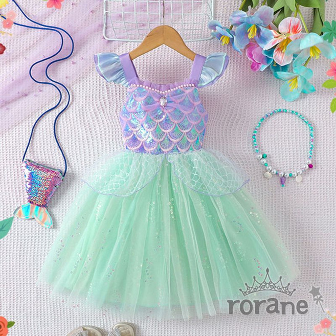 로라네 여아 인어공주 원피스