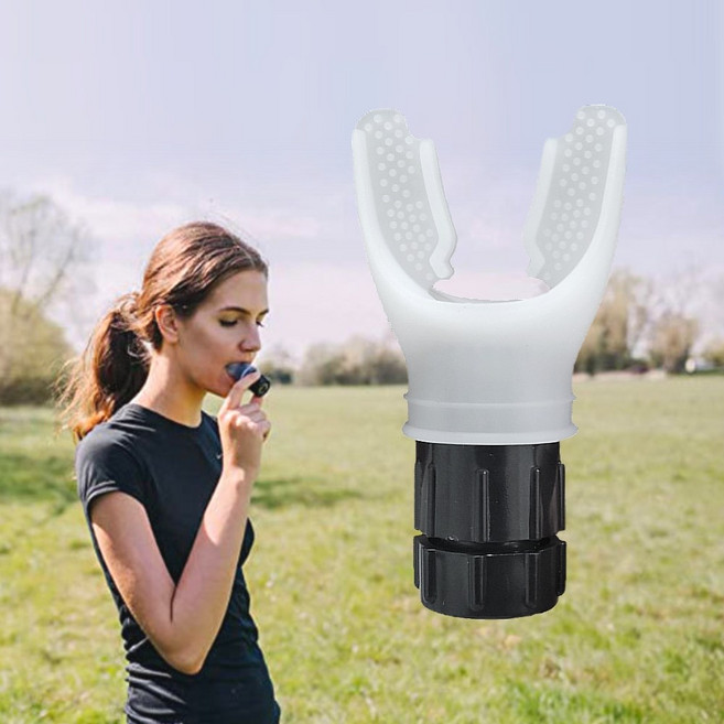 흉곽 호흡기 복식호흡 폐활량 운동기구 필라테스 호흡강화기, 1개