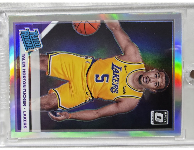2019-20 DONRUSS OPTIC #151 테일런 호튼 터커 홀로 HOLO 실버 루키 NBA 농구 스포츠 포토 카드 JOY, 1개