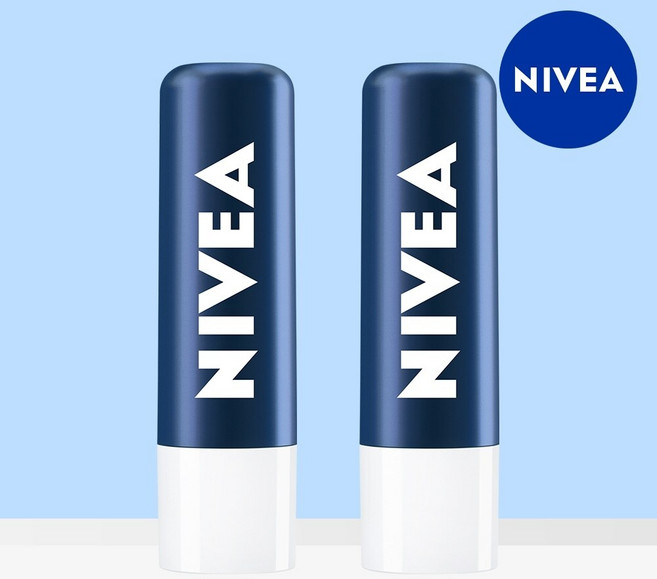 니베아 립케어 맨 액티브 케어 4.8g 2개, 무색