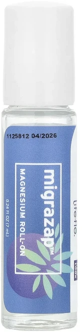 단백질 비타민 철분 마그내슘 칼슘 Life-flo Migrazap™ 마그네슘 롤온 7ml(0.24fl oz) 고루고루섭취해주세요, LifefloMigrazap마그네슘롤온7ml024flo - 쿠팡