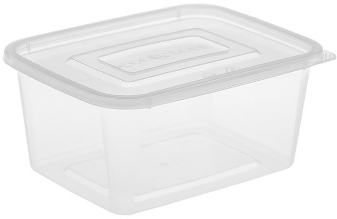 쿡앤락 일회용 다회용 사각밀폐용기모음전, 400개