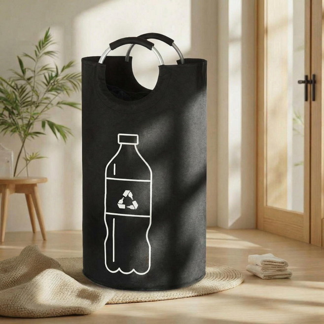 세븐데일 재활용 분리수거함 SVD-0A1, 블랙, 1개