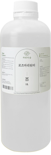 [수제나라] 로즈마리워터, 1개, 1L