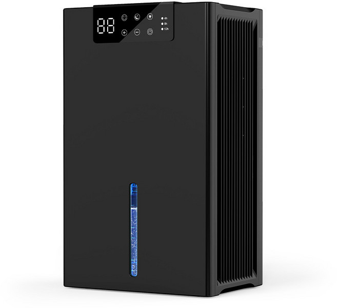 除濕機家用小型抽濕機室內防潮過濾機, 黑色:國標