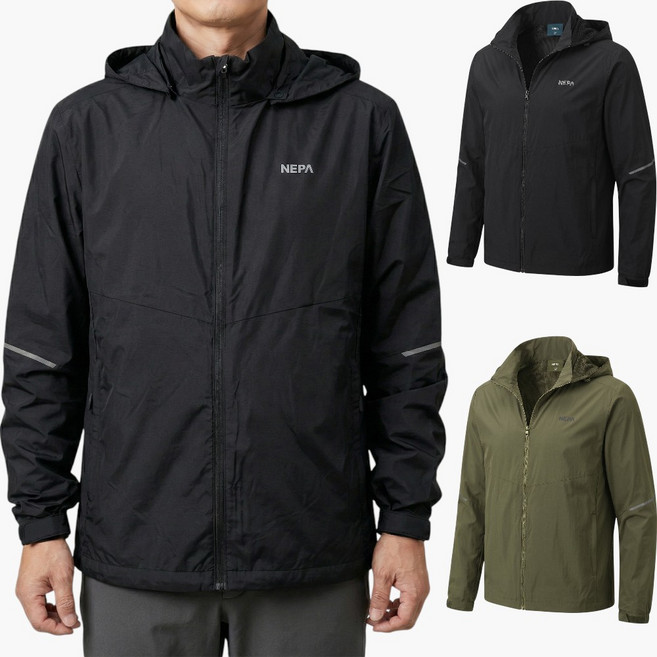 네파 바람막이 자켓 남자 봄 간절기 아우터 LUMI 파우치