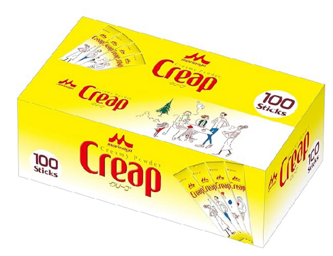 모리나가 유업 크리프 스틱 커피 밀크 크림 100개입, 1개, 1g