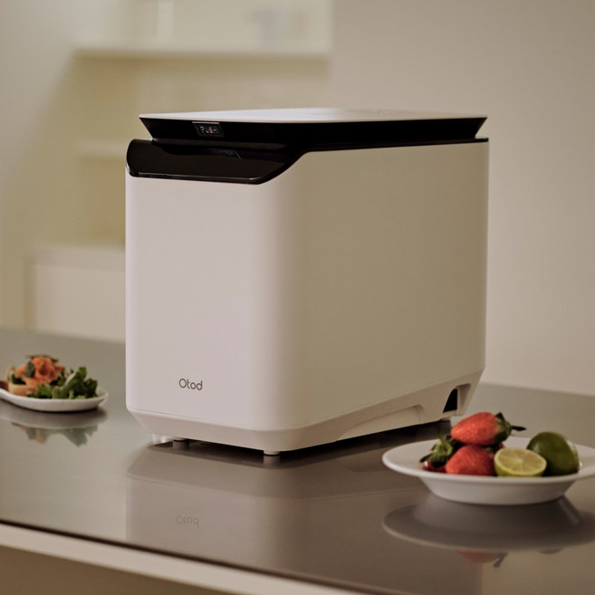 코오롱 오토드 AI퓨어 음식물처리기 가정용 건조 분쇄식 OTDFD-100, 뮤트베이지