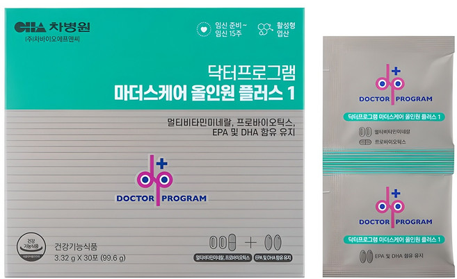 닥터프로그램 마더스케어 올인원 플러스 1, 99.6g, 1개