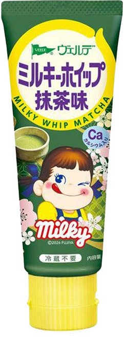 일본 베르데 밀키 휩 말차 스프레드 MILKY WHIP MATCHA, 1개, 80g