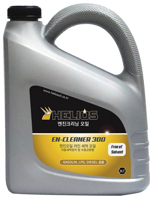 헬리우스 엔클리너 300 엔진오일라인 세정제 3LT, 엔크리너, 1개