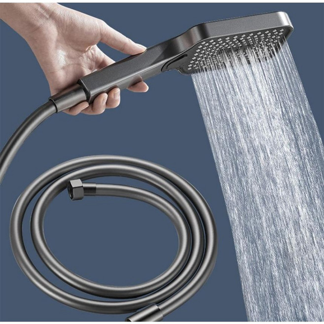 세비앙(주) 스테인레스 샤워호스 1.5M, 1개, 실버