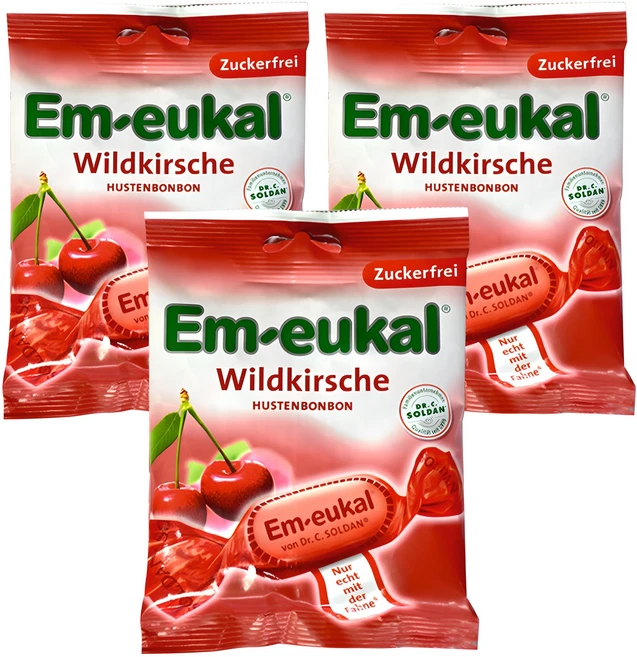 엠오이칼 와일드체리맛 무당 캔디, 3개, 75g - 쿠팡