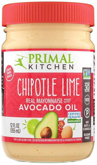 Primal Kitchen 프라이멀 키친 치폴레 라임 아보카도 오일 마요네즈 355ml