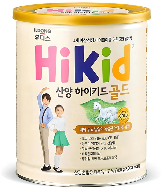 하이키드 골드 산양 분유, 650g, 1개 - 쿠팡