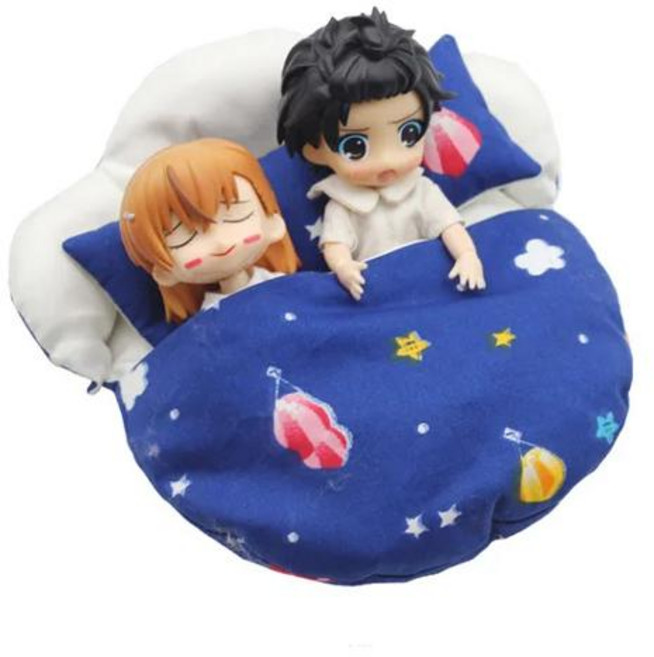 구체관절인형옷 BJD 인형 수제 메이크업 미니 볼 조인트 패션 의류 아름다운 상자 18 드레스 업 장난감 선물 17cm, [01] Doll with clothes, [18] 구체관절인형옷 doll Bed, 1개