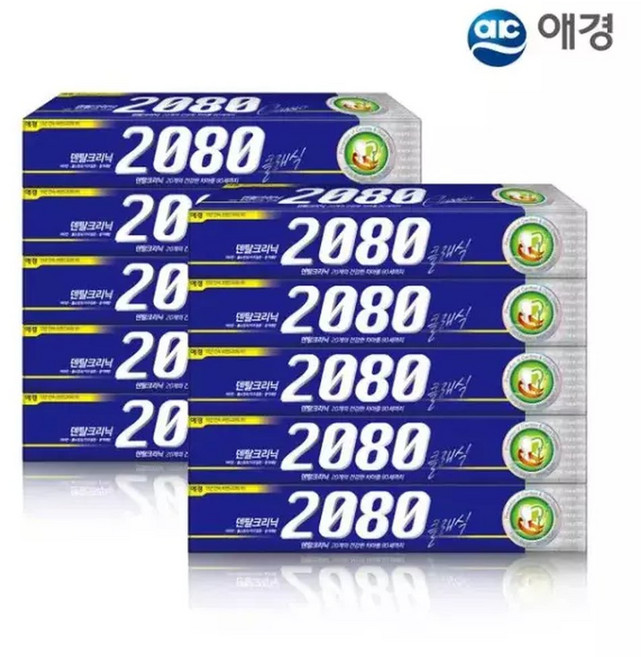 [플친] 2080 클래식 치약 170g 5입 X 2개