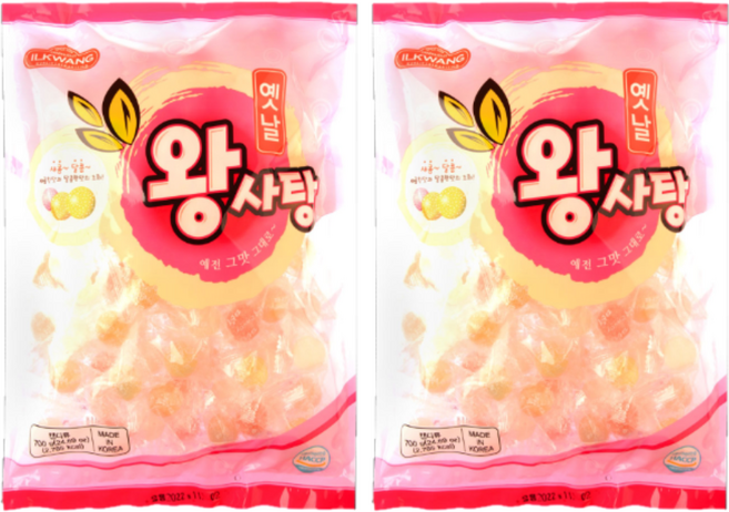 일광제과 옛날왕사탕, 700g, 2개