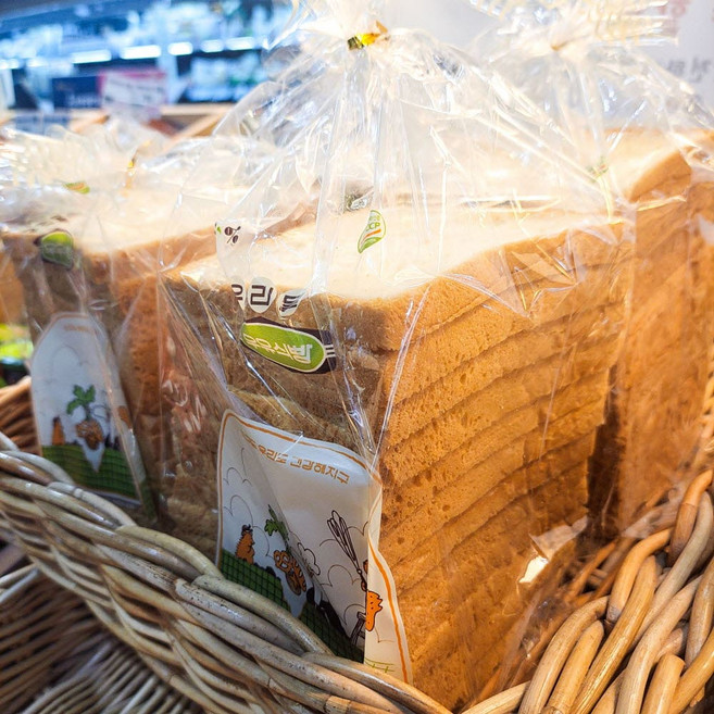 우리밀 우유식빵, 400g, 1개