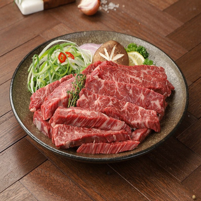 경주천년한우 1등급 한우 소고기 안창살 냉장, 300g, 1개