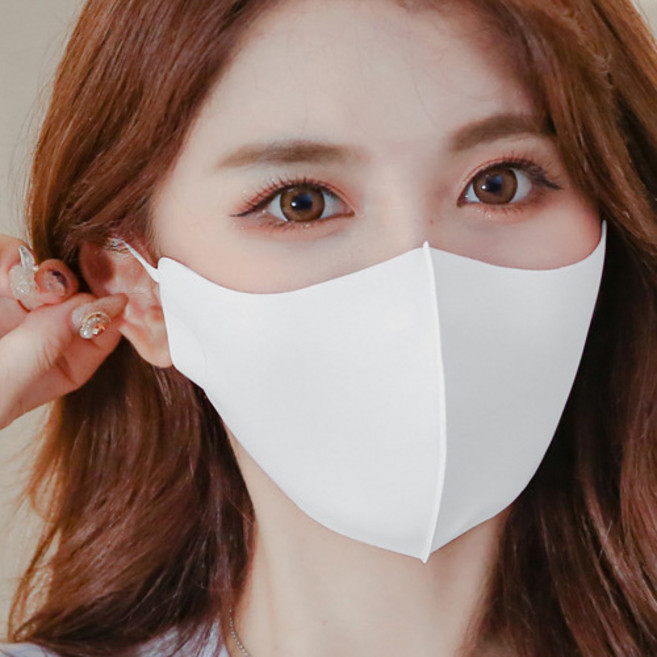 빨아쓰는 스판 마카롱 입체 마스크