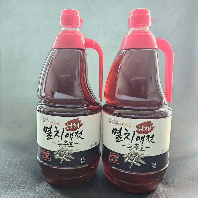 남해 멸치액젓 최상품 국산 1.8L, 2개