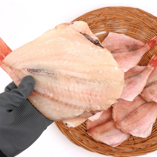 반건조 손질 적어 20cm전후 4마리 빨간고기 장문볼락, 1개, 180g x 4마리