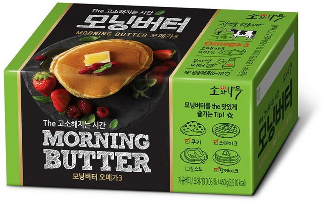 소와나무 모닝버터 450g x 4, 4개