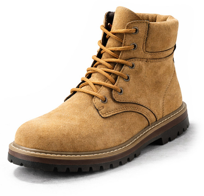 남성 사계절 워커부츠 스웨이드 방한 남자 워커 겨울 캐주얼 트래킹 부츠 미끄럼방지 아웃솔 250~280mm