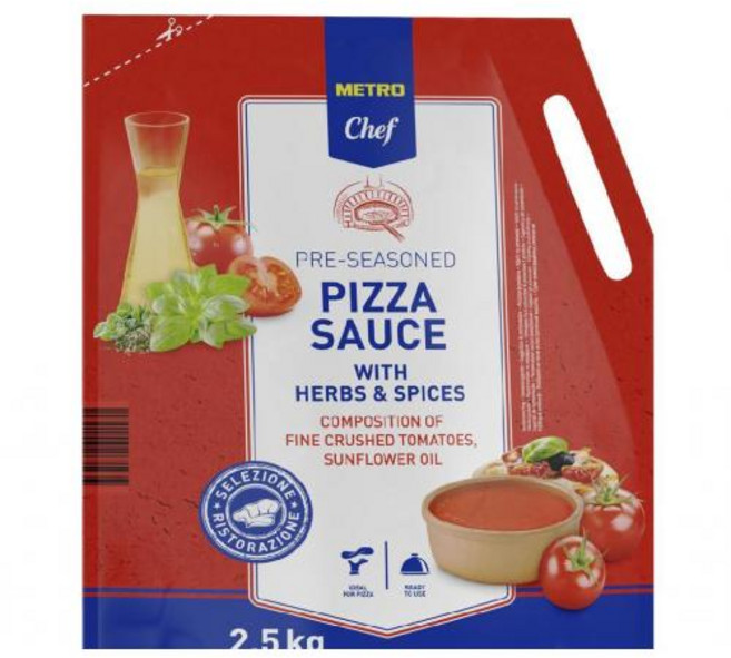 피자소스(허브앤스파이스) 메트로, 1개, 2.5kg