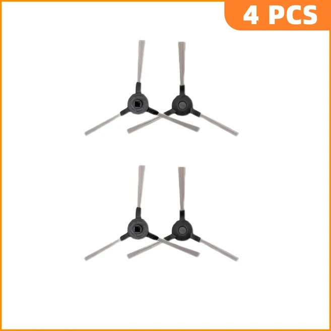 Proscenic 811GB iCLEBO G5 Kitfort KT-552566 호환 로봇청소기 액세서리 HEPA 필터 사이드 브러시 물 교체, 01 4 side brush