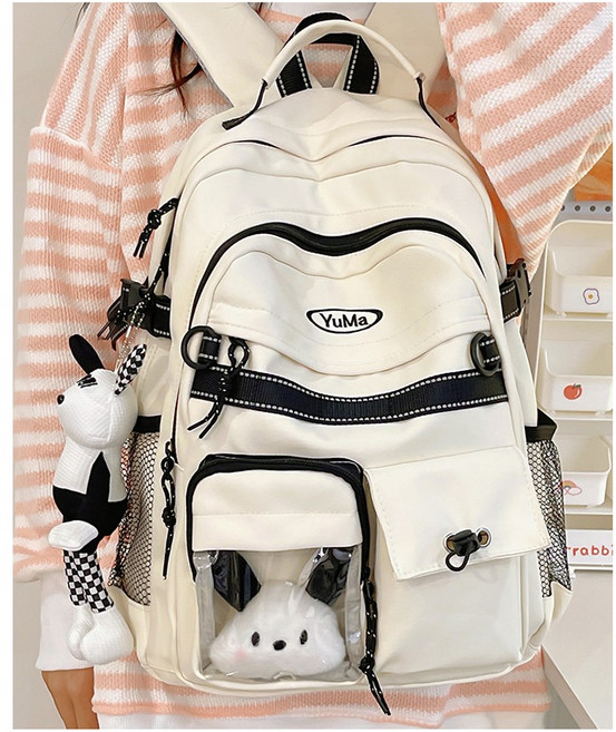 루카스 남녀공용 대용량 학생 노트북 책가방