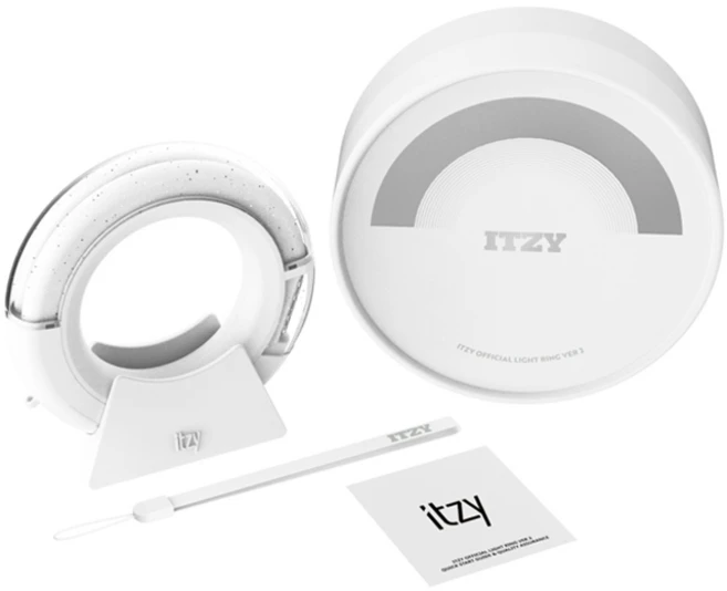 정품) 있지 응원봉 라이트 링 VER 2 ITZY OFFICIAL LIGHT RING 2 - 쿠팡