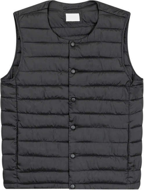 해리슨 라운드넥 경량 패딩 조끼 HA-1010 THE1012