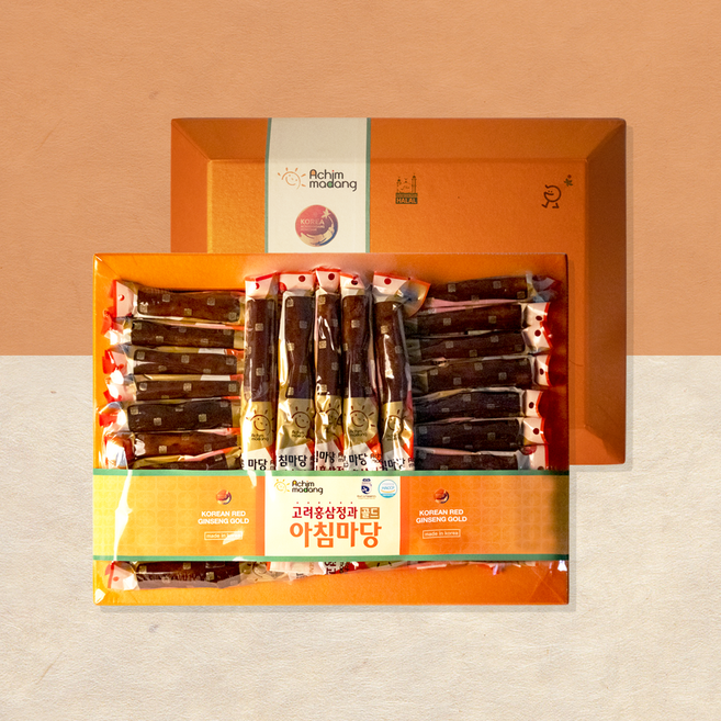 [아침마당홍삼]고려홍삼정과 골드 선물세트 국내산 고려홍삼 100%, 1박스, 2.5kg