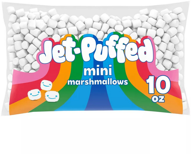 크래프트 제트-퍼프드 미니 마시맬로우 10oz, 283g, 3개