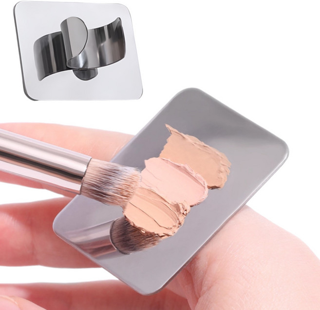 반지팔레트 파운데이션 메이크업 믹싱 팔레트, 반지팔레트 01859LDP