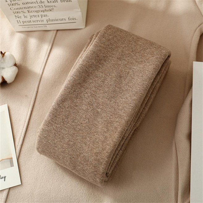 Vezri 여성 겨울 고탄력 두꺼운 타이즈 보온 레깅스 안심 착용