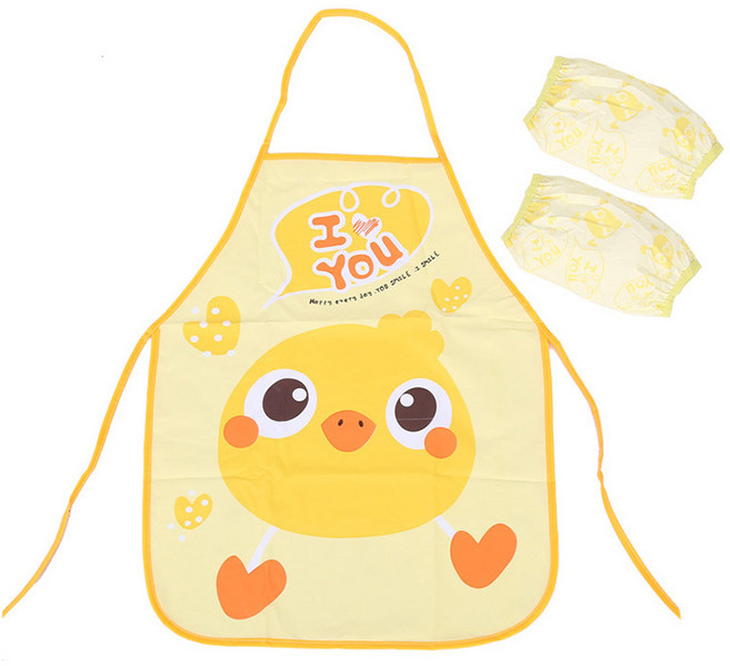 방수 앞치마 어린이집 초등 미술 학원 가운 생활방수 미술놀이 요리