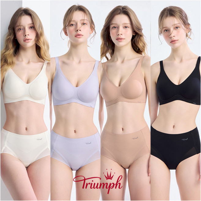 [트라이엄프] 26SS 브라팬티 4세트