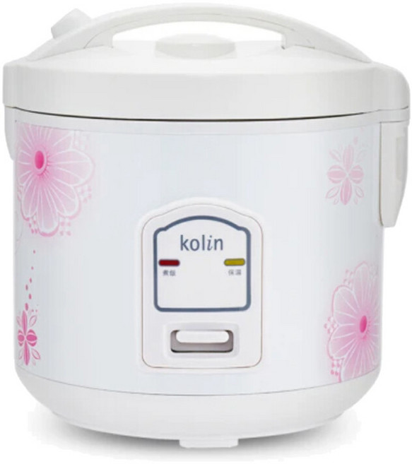 歌林 Kolin 三人份電子鍋 KNJ-MN3A1 迷你小家電 不沾內鍋易清洗 具保溫功能, 白