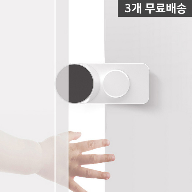 아기 문닫힘방지 방문 스토퍼 [3개 무료배송] 유아 문끼임방지 회전식 도어쿠션 초간편 방문스토퍼 어린이집 유치원 무타공 도어스토퍼 손끼임방지 스토퍼 방문쿠션 문쾅방지 패드 디마토, 회전식 초간편 방문스토퍼-3개1세트, 1개